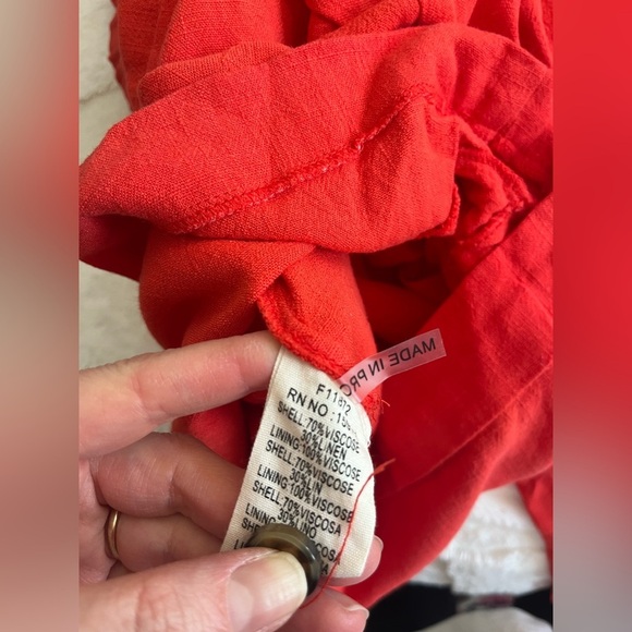 Frnch - Tatiana Romper - Rouge L - Picture 12 of 13